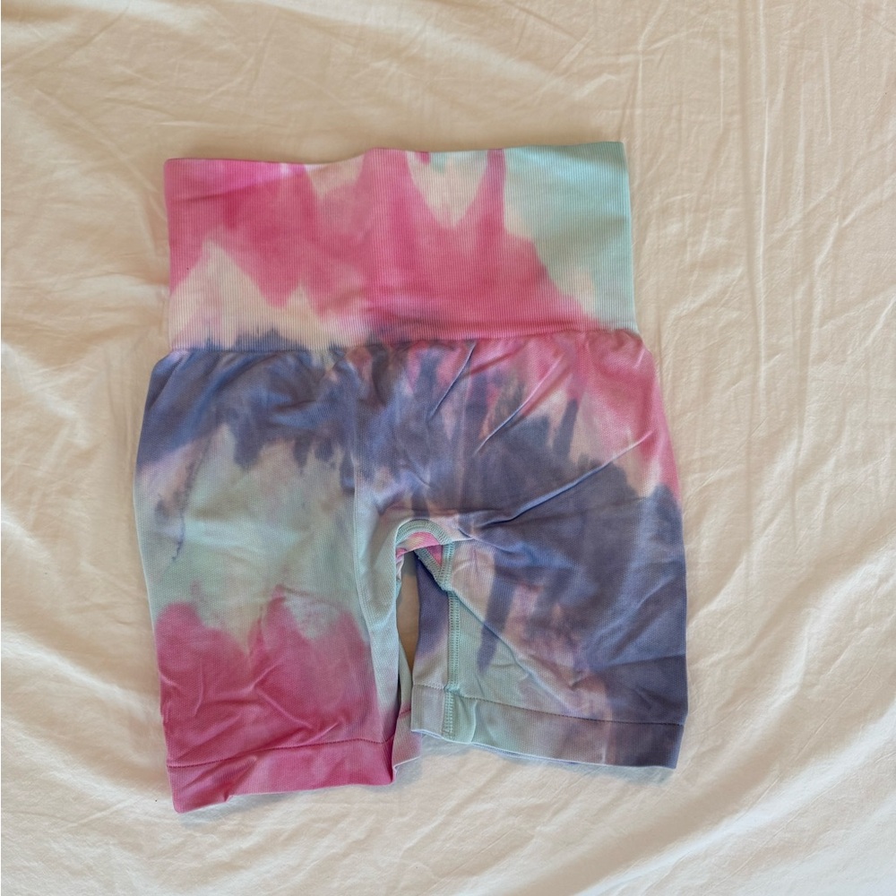 Tie-Dye Women's Bike Shorts